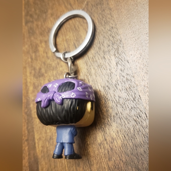 Funko Prison Mike Purple Bandana Keychain - Picture 4 of 7